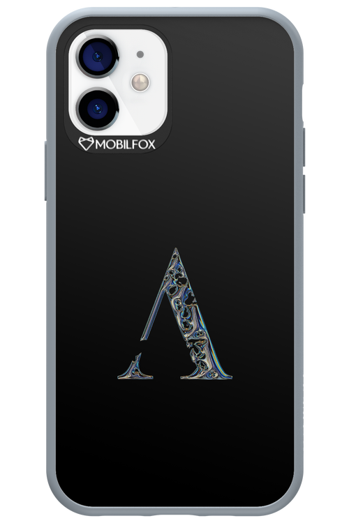 ⁠ ⁠Azteca A Chrome Logo - Apple iPhone 12