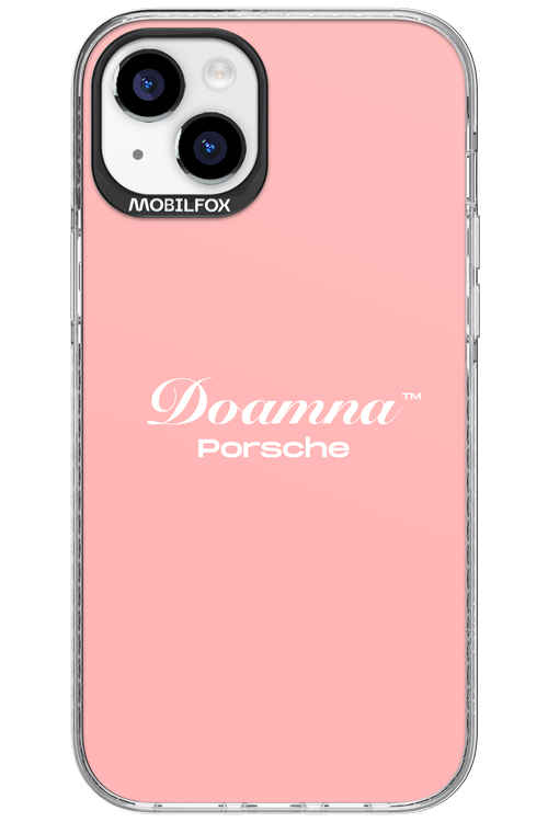 Doamna Porsche (pink) - Apple iPhone 15 Plus