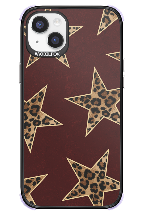 Wild Stars Burgundy - Apple iPhone 14 Plus
