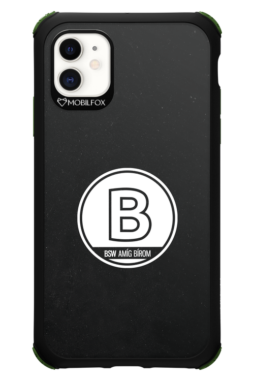 Amig bírom Black - Apple iPhone 11