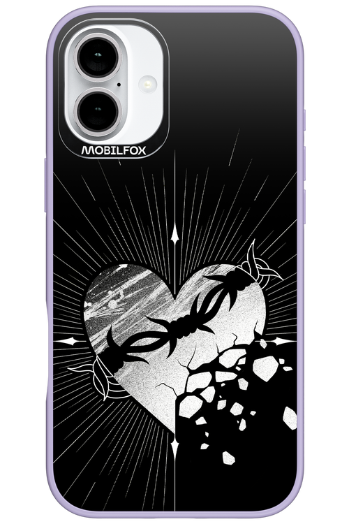 Fehér Szív 2.0 - Apple iPhone 16 Plus