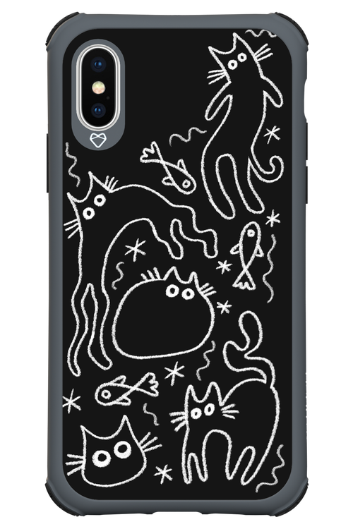 CHALK_CATS 2.0 - Apple iPhone XS