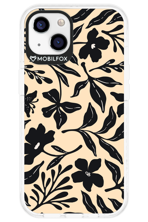 Black Flowers 2.0 - Apple iPhone 13