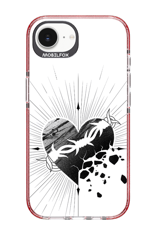 Fekete Szív - Apple iPhone 16e