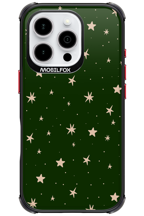 Forest Green Stars - Apple iPhone 16 Pro