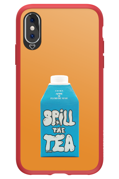 Blue Splash - Apple iPhone X