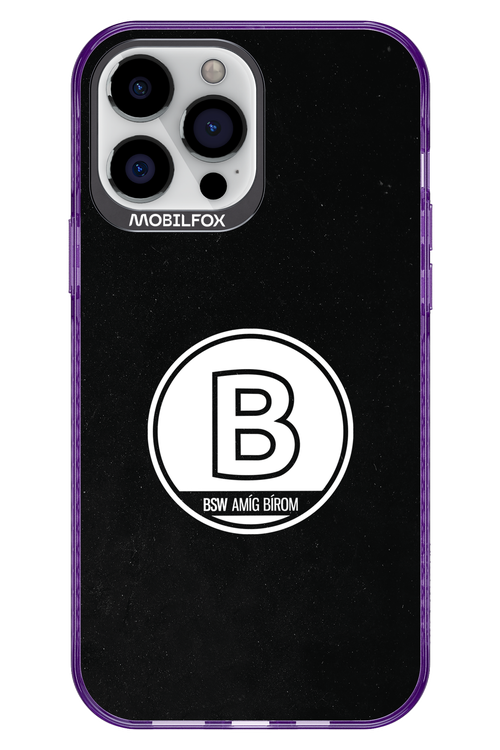 Amig bírom Black - Apple iPhone 13 Pro Max
