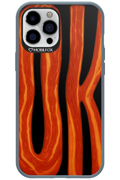 OK (Black-Red) - Apple iPhone 12 Pro Max