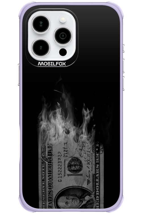 Money Burn B&W 2.0 - Apple iPhone 16 Pro Max