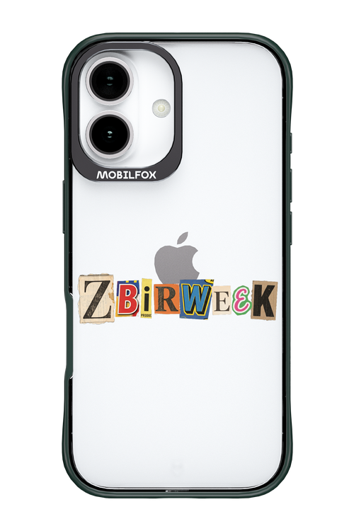 Zbirweek (transparent) 2.0 - Apple iPhone 17