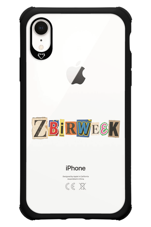 Zbirweek (transparent) 2.0 - Apple iPhone XR