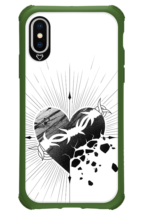 Fekete Szív 2.0 - Apple iPhone XS