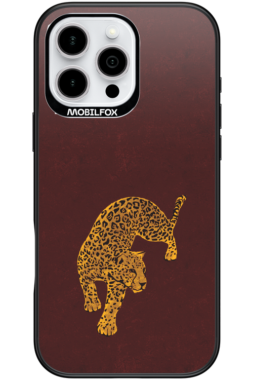 Burgundy Leopard - Apple iPhone 16 Pro Max