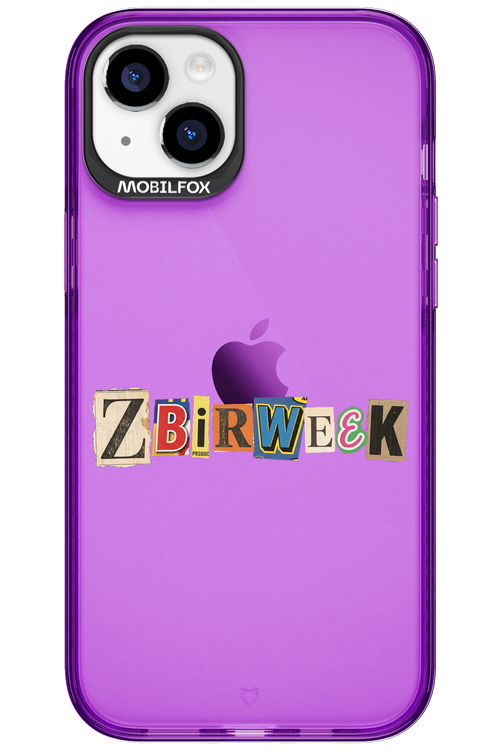 Zbirweek (transparent) 2.0 - Apple iPhone 15 Plus