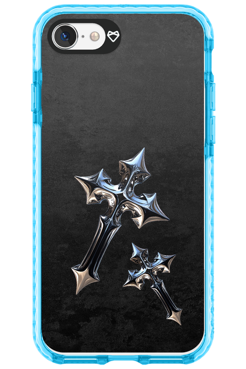 Chrome Crosses 2.0 - Apple iPhone 8