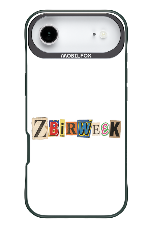 Zbirweek (white) 2.0 - Apple iPhone 17 Air