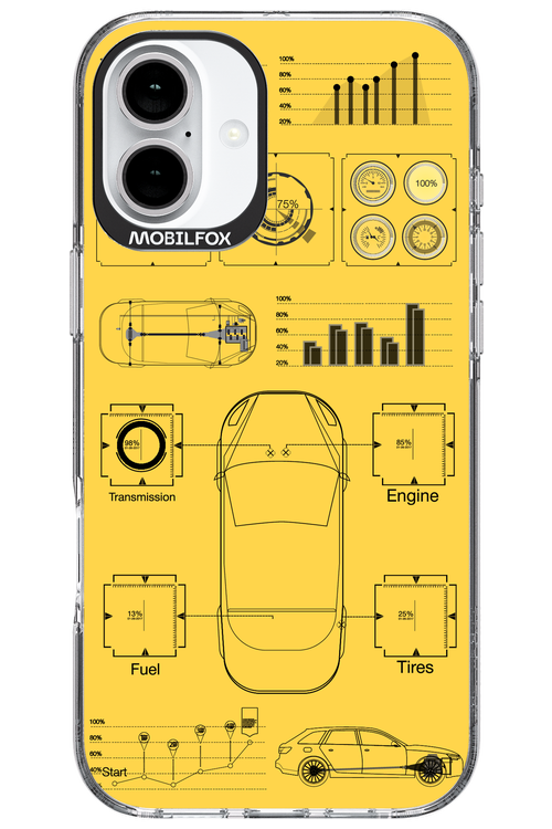 Grid Shift - Apple iPhone 16 Plus