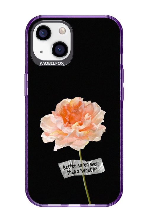 Flower Black - Apple iPhone 13