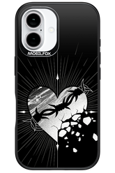 Fehér Szív - Apple iPhone 16