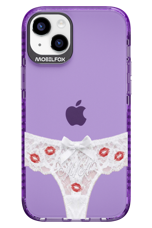White Panties Transparent 2.0 - Apple iPhone 14 Plus