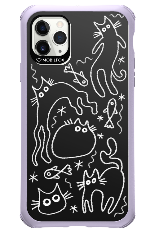 CHALK_CATS 2.0 - Apple iPhone 11 Pro Max