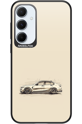 Sketch Car - Samsung Galaxy A55