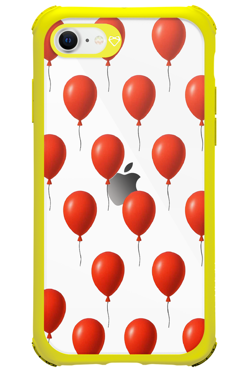 Red Balloons - Apple iPhone SE 2020