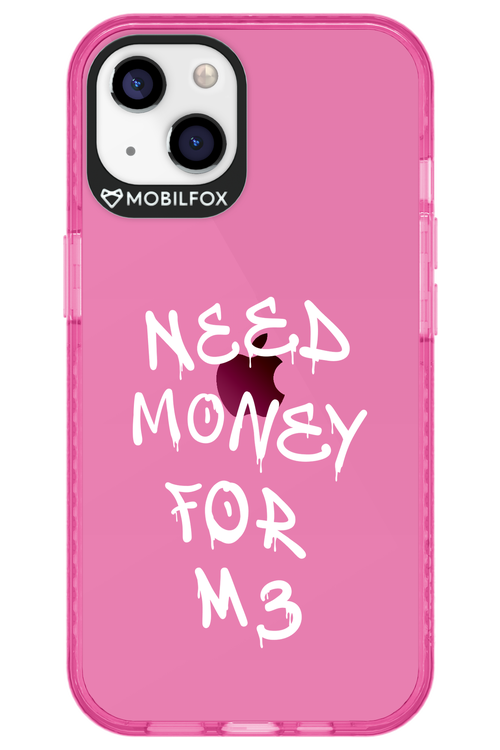 Need M3 Transparent White - Apple iPhone 13