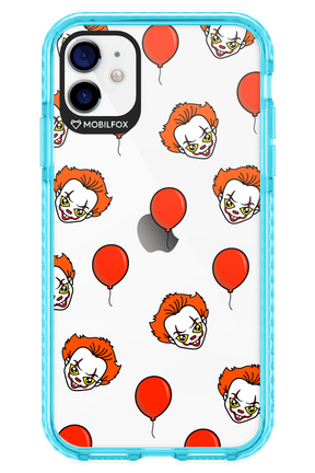 Mystery Clown (Transparent) - Apple iPhone 11