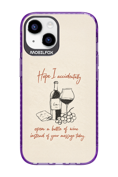 Bottle of wine 2.0 - Apple iPhone 14