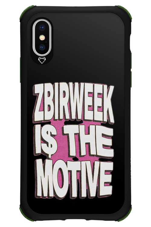 Motive (black) 2.0 - Apple iPhone X