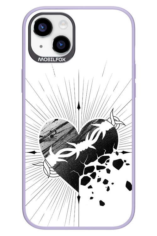 Fekete Szív - Apple iPhone 14 Plus