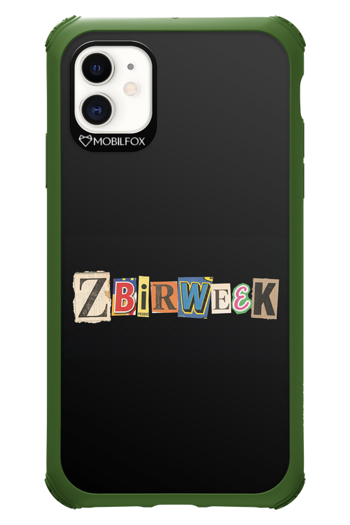Zbirweek (black) 2.0 - Apple iPhone 11