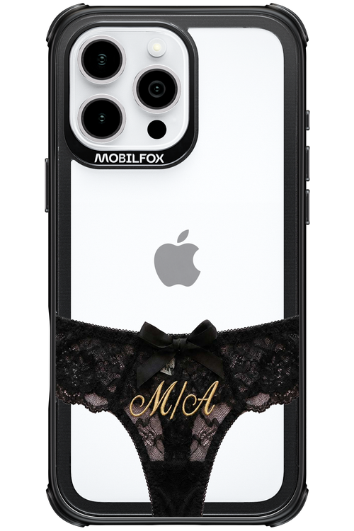 Black Panties Transparent 2.0 - Apple iPhone 16 Pro Max