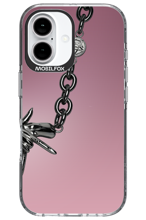 Chain dreapta roz 2.0 - Apple iPhone 16