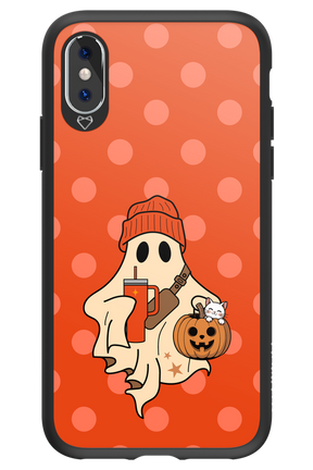 Ghost Girl (Orange) - Apple iPhone XS
