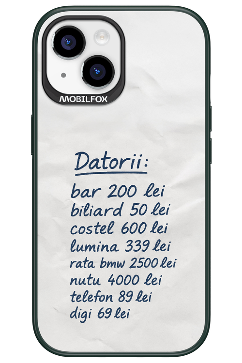 The List 2.0 - Apple iPhone 15