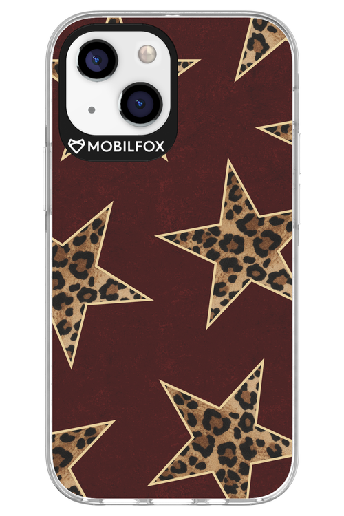Wild Stars Burgundy - Apple iPhone 13 Mini