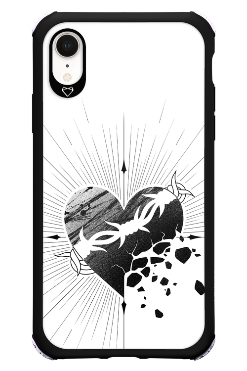 Fekete Szív - Apple iPhone XR
