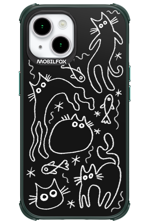CHALK_CATS 2.0 - Apple iPhone 15
