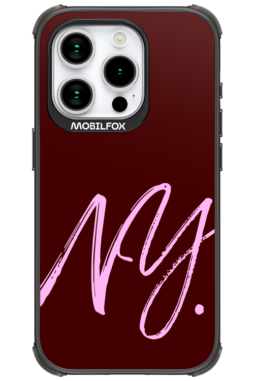 (Dark Blush) NY 2.0 - Apple iPhone 15 Pro