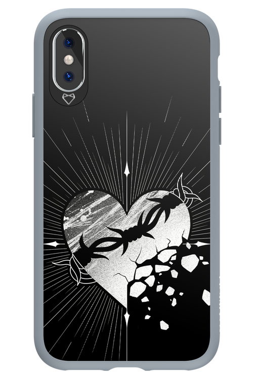 Fehér Szív 2.0 - Apple iPhone XS