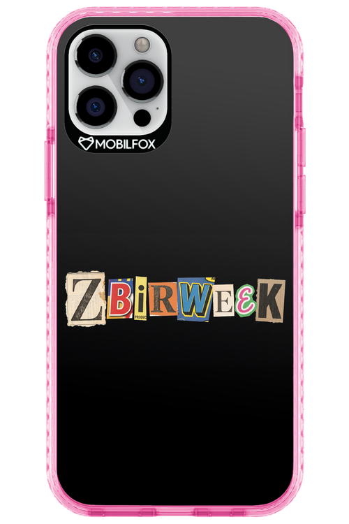 Zbirweek (black) 2.0 - Apple iPhone 12 Pro