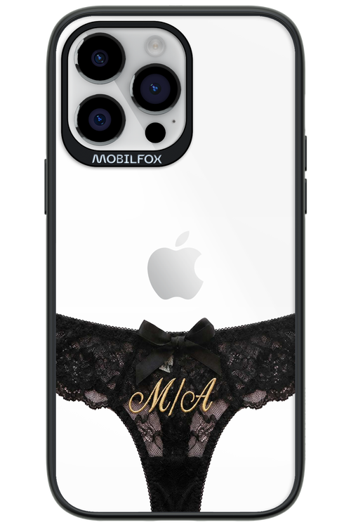 Black Panties Transparent 2.0 - Apple iPhone 14 Pro Max