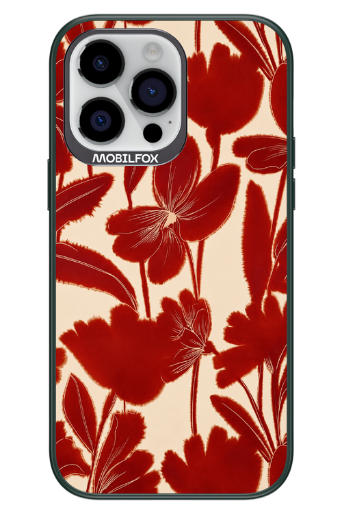 Burgundy Flowers 2.0 - Apple iPhone 14 Pro Max
