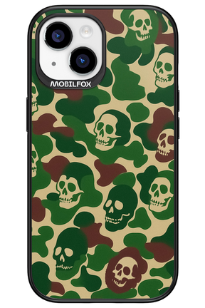 Camo Skull - Apple iPhone 15