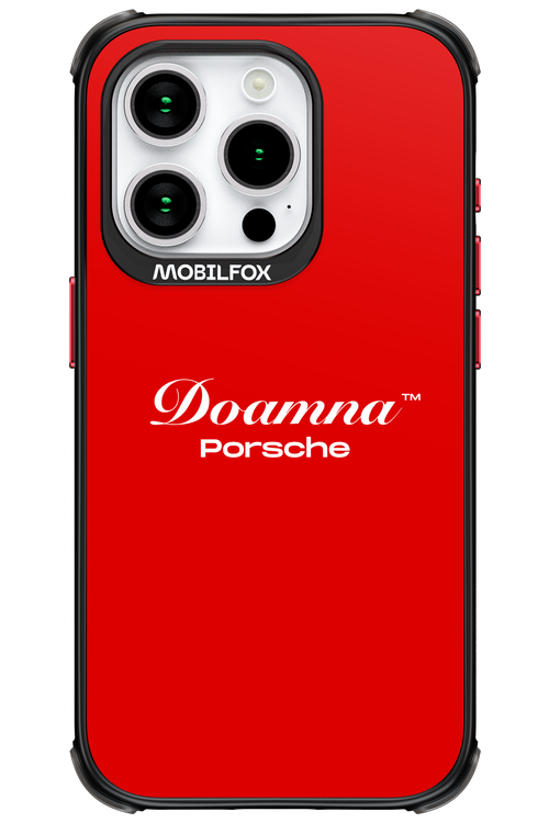 Doamna Porsche (red) - Apple iPhone 15 Pro