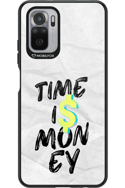 Time Is Money - Xiaomi Redmi Note 10