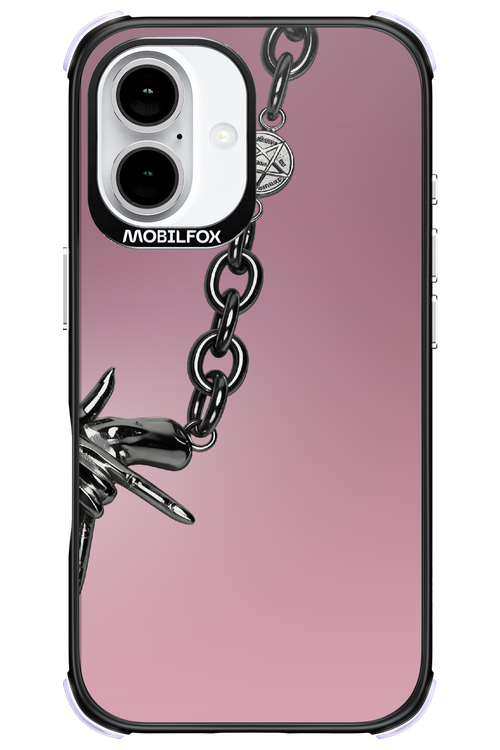Chain dreapta roz 2.0 - Apple iPhone 16