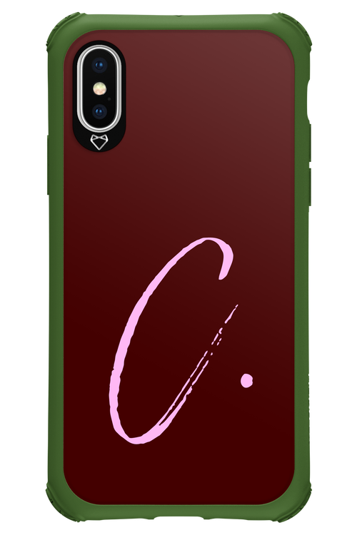 (Dark Blush) C 2.0 - Apple iPhone X